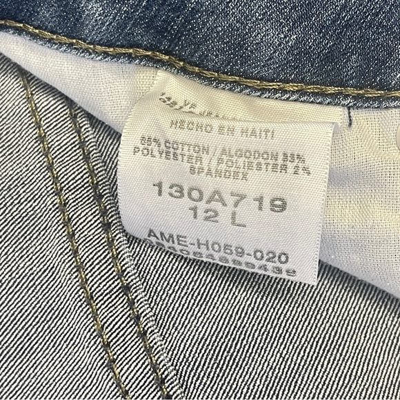 Lee Rider Boot Cut size 12L Classic Blue Denim Jeans - Mint - Picture 4 of 4
